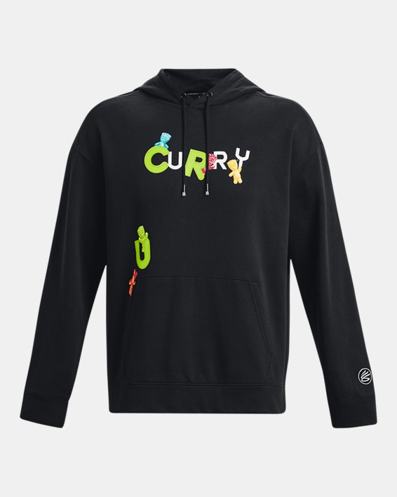 Curry Collab 1連帽上衣 in Black image number 5